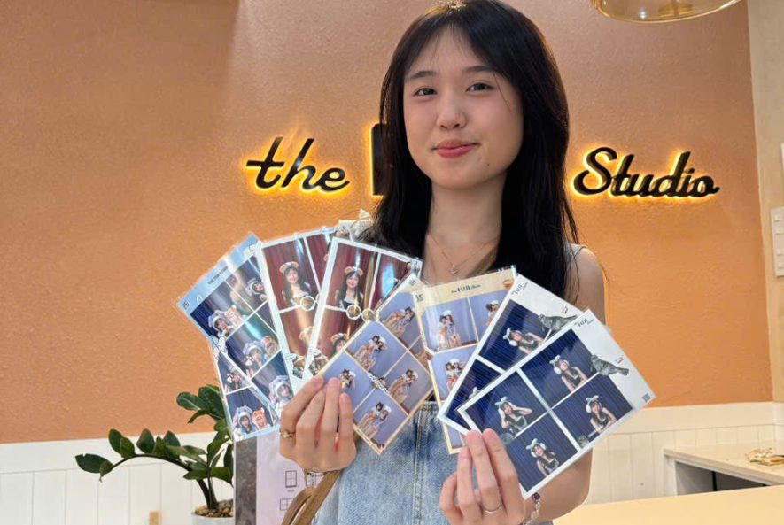 chụp ảnh photobooth lấy liền