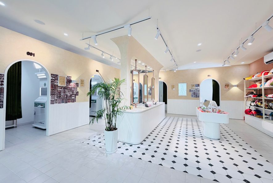 Photobooth tối giản Hàn Quốc chụp ảnh tinh tế dẫn đầu